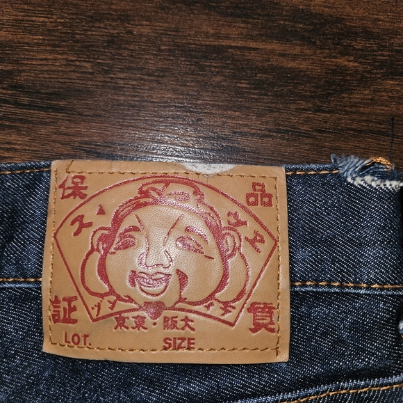 Vintage Evisu Denim Jeans Dragon - Picture 11 of 15